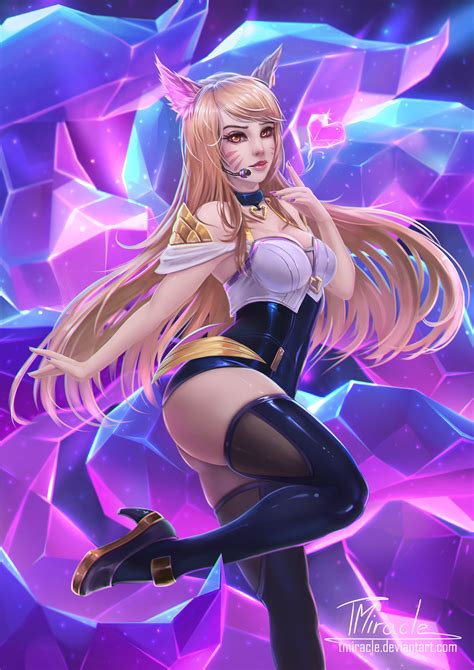 Kda Ahri Commission By Tmiracle On Deviantart