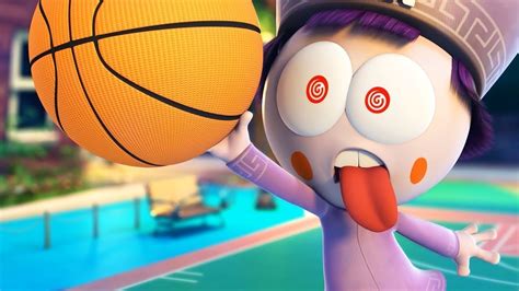 Funny Animated Cartoon Spookiz Ultimate Basketball