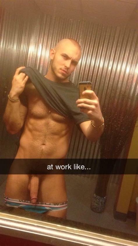 naked selfie at work hot dude — naked guys selfies