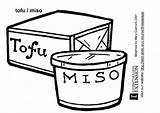 Tofu Miso Malvorlage sketch template