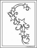 Coloring Stars Star Pages Moon Printable Print Pdf Color Colouring Adult Tattoo Nativity Swirled Six Customize Colorwithfuzzy Getcolorings Getdrawings Choose sketch template