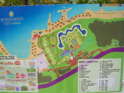 Resort Map Picture Of Bahia Principe Grand Jamaica