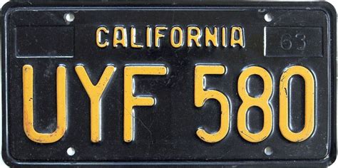 california reissues classic black license plates kmj af