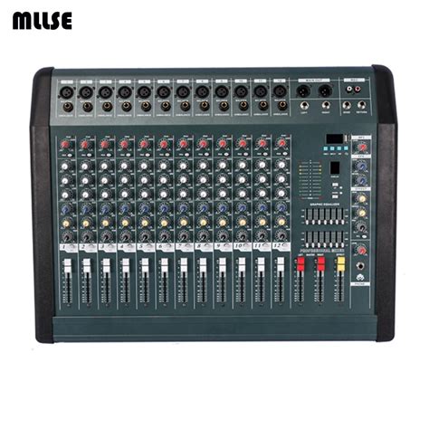 mxd professional audio dj mixer  channels mezcladora de dj power amplifier wx