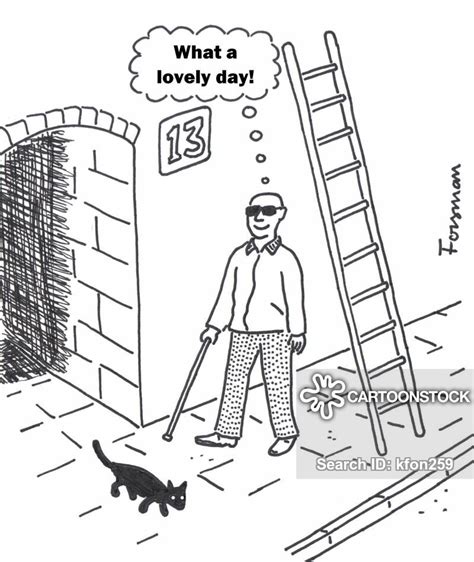 superstitions cartoons and comics funny pictures from cartoonstock