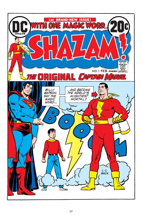 classic shazam comic book covers