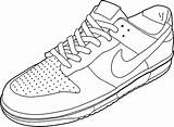 Dunk Nike Fill Psd sketch template