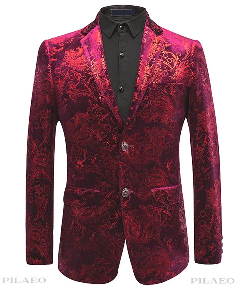 burgundy blazer