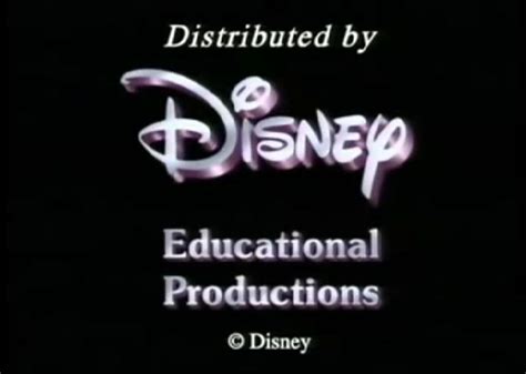 disney educational productions closing logos