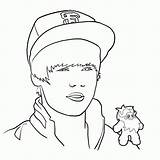 Justin Coloring Bieber Pages Handsome Man Drawing Printable Men Sketch Activity Color Celebrity Popular Print Getdrawings Getcolorings Books Drawings sketch template