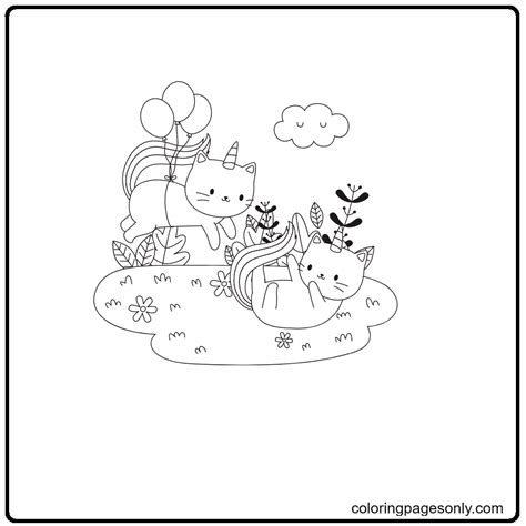 dancing unicorn cat coloring pages cat coloring pages coloring