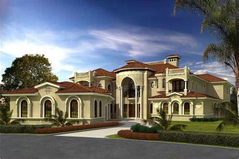 Luxury House Plan - 7 Bedrms, 7.5 Baths - 11027 Sq Ft
