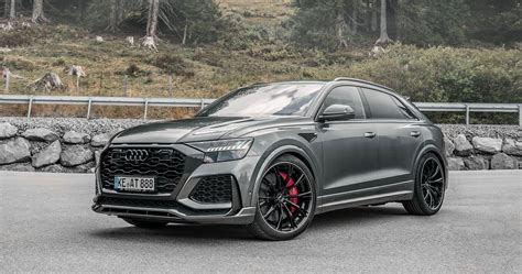 abt sportsline offers  carbon exhaust system wheels    audi rs  suv