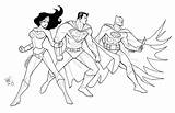Superman Batman Leauge Ausmalbilder Wonderwoman Trinity Bestcoloringpagesforkids Letzte sketch template