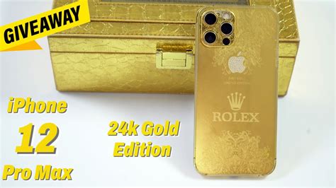 iphone  pro max  gold edition unboxing  review giveaway hindi youtube