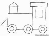 Kereta Mewarnai Anak Menggambar Tk sketch template