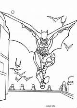Batman Coloring Pages City Gotham Flying Bat Hood Red Book Bats Pdf Info Colouring Labyrinth Template Printable Superheroes Labour Drawing sketch template