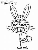 Poptropica Introducing Busters Popping Boredom Unusual Hare sketch template