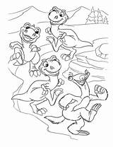 Coloring Dinosaurs sketch template
