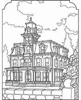 Coloring Pages House Victorian Houses Farm Drawing Old Easy Adult Color Printable Homes Adults Architectural Getdrawings Print Clipart Gratis Azcoloring sketch template