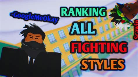ranking  fighting stylesblox fruits update  youtube