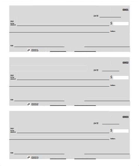 printable blank check template