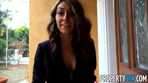propertysex bad real estate agent kara faux fucks outdoors