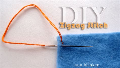 Zigzag Stitch Tutorial With Photos And Instructions