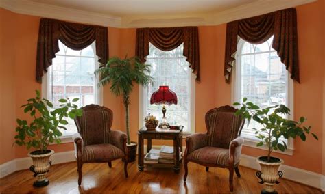 stylish bay window ideas design decorating   living room