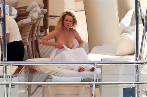 Melanie Griffith Topless Massage On The Boat Scandal Planet