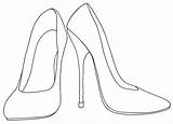 Heels Coloring Pages Bonus Wenchkin Plus Blank Yuccaflatsnm sketch template