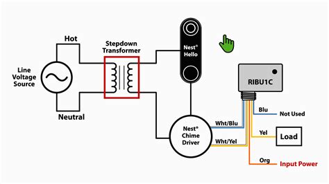 nest doorbell wiring diagram  transformer search   wallpapers