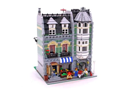 green grocer lego set   building sets city modular buildings