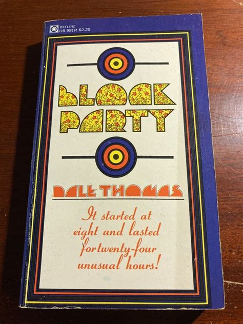 Mature Block Party Dale Thomas A Beeline Book 1973 1970s Smut Etsy