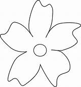 Flower Petals Petal Clipart Template Stencil Flowers Daisy Cliparts Pages Clip Large Colouring Big Five Library Curvy Clipartbest Don Line sketch template