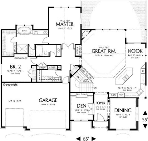 plan  perfect  rear sloping lot diy house plans luxury house plans house plans