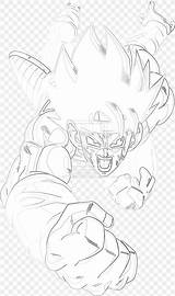 Bardock sketch template