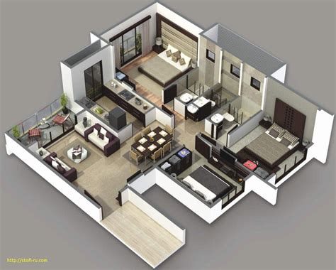 bedroom house plans  sq ft architectural design ideas