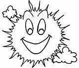 Sun Coloring Smiling Pages Smiley Printable Face Clipart Cliparts Kids Color Happy Kolorowanka Supercoloring Yellowstone Geyser National Park Clip Funny sketch template