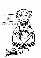 Coloring Mexican Pages Independence Dress Girl Boy Drawing Fancy Color Mexico Girls September Dresses Getcolorings Print Colorings Beautiful Printable Drawings sketch template