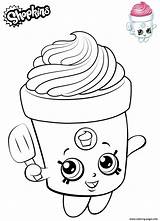 Coloring Shopkins Pages Cute Freda Frosting Printable Print Drawings Choose Board Drawing Colouring Info sketch template