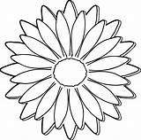 Coloring Fiore Wecoloringpage Flower sketch template