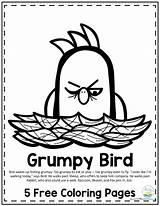 Grumpy sketch template