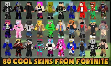 Fortnite Skins And Map For Minecraft For Android Apk