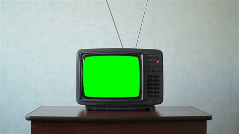 vintage analog tv  green screen stock footage sbv  storyblocks