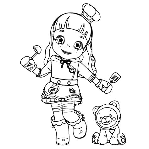 rainbow high coloring pages ruby images   finder