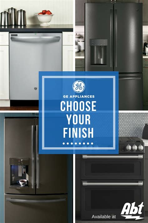 Upgrade Your Kitchen With Ge Appliances With Premium Finishes Like