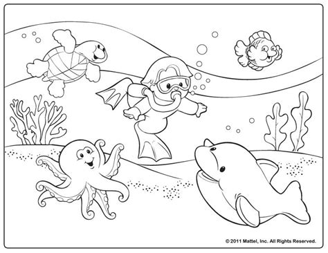 summer coloring pages    print