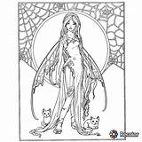 Coloring Gothic Pages Printable Colouring Book Getdrawings sketch template
