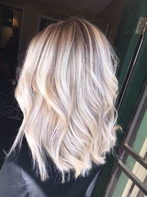 Platinum Blonde With A Lowlight For Fall Insta